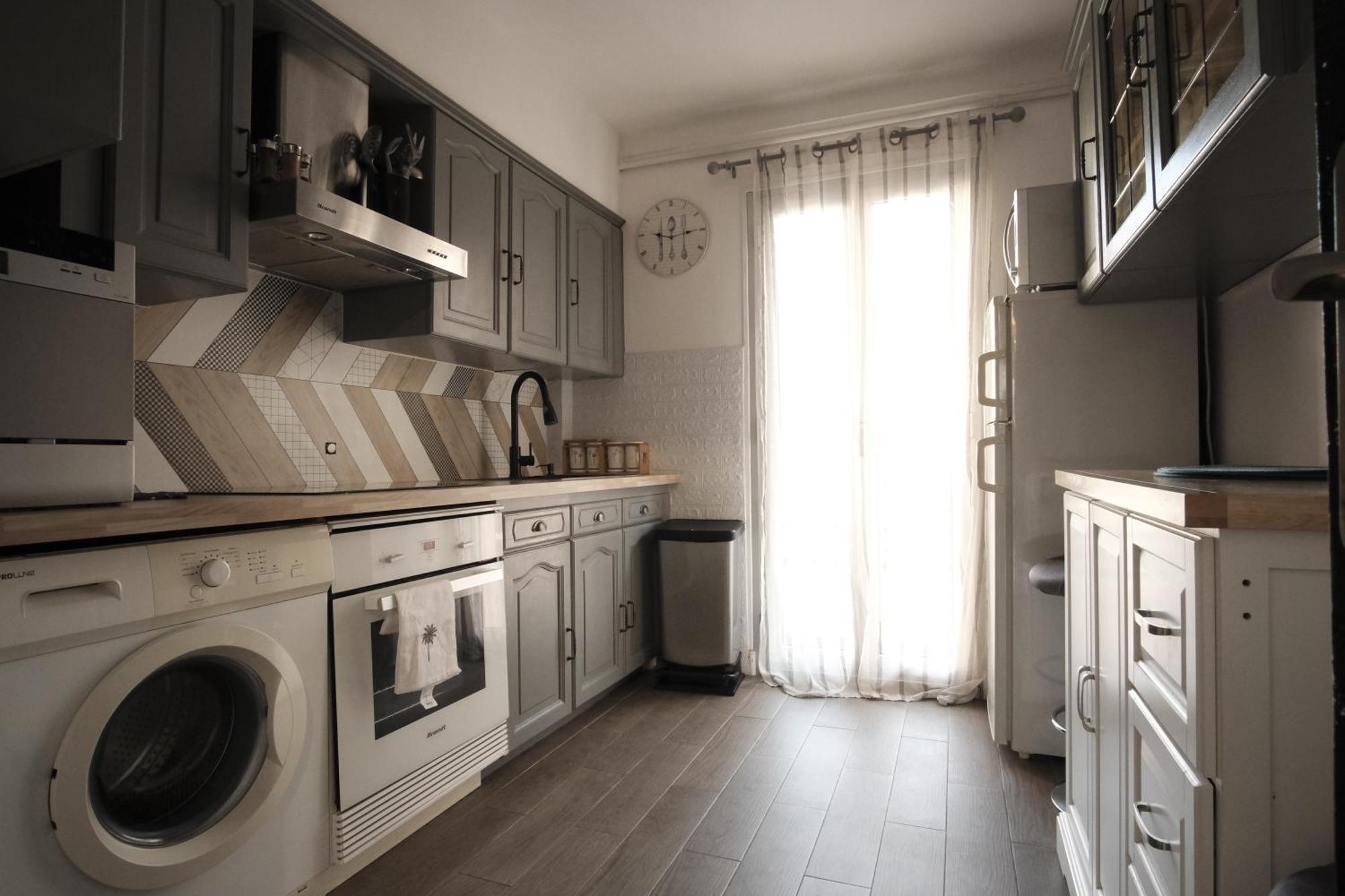 Charming Ac 2-Bedroom Apartment Antibes City Center Family, Couples Friendly Екстер'єр фото